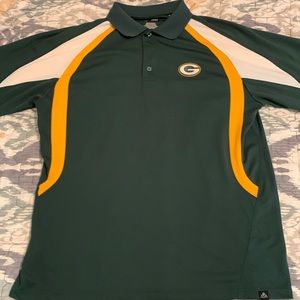Mens Green Bay Packers Polo - NWOT